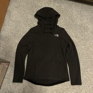 The North Face Charcoal Fleece hoodie